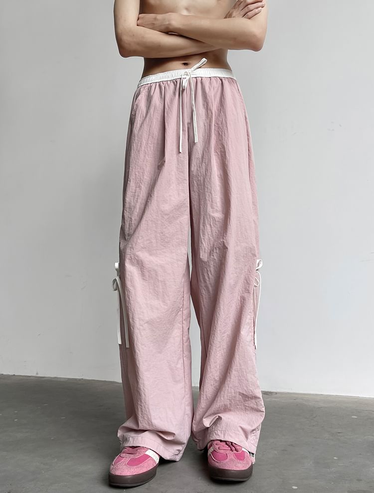 Breeson - Broek met hoge taille en wijde pijpen