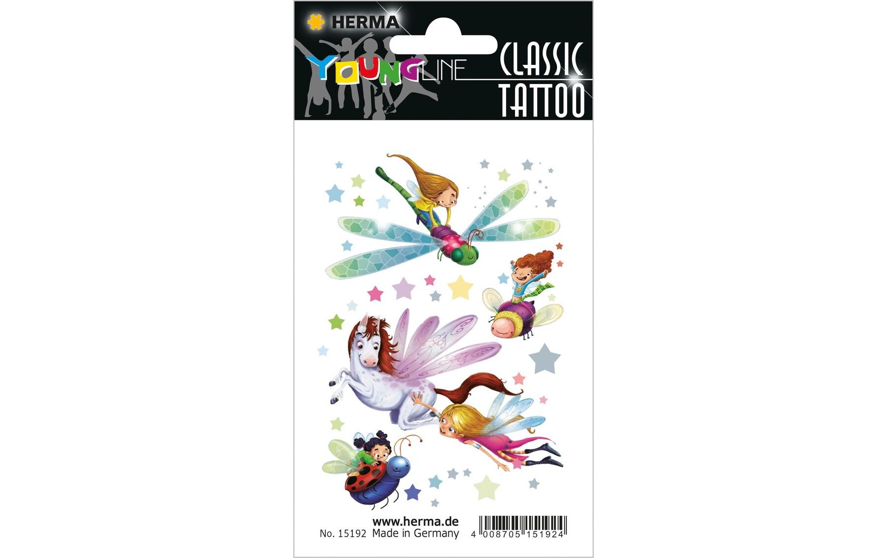 Classic Feentanz, 1Wasserfeste Tattoos zum auftragen