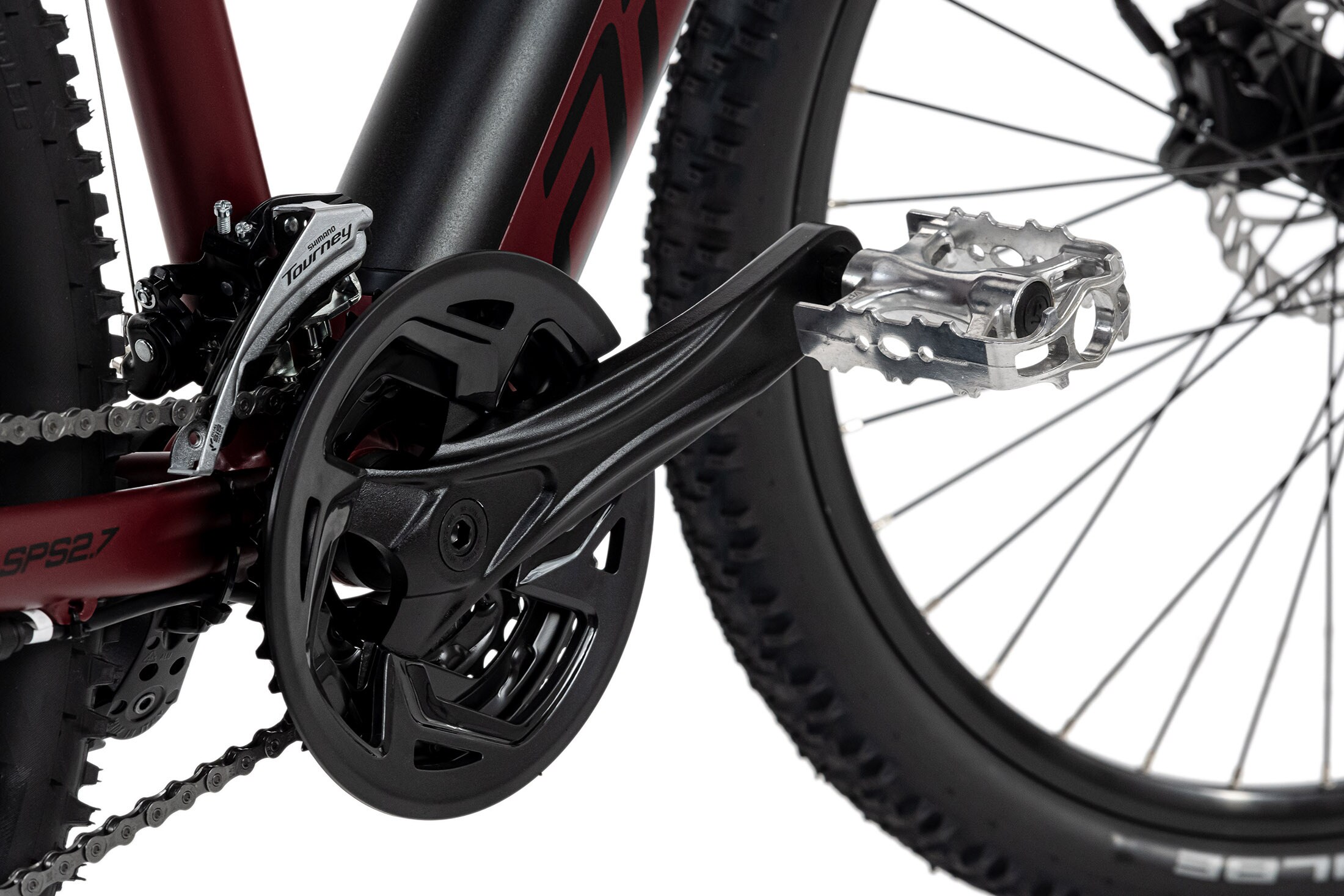 Adore E-Mountainbike 27,5'' Adore Enforce rot 250 Watt Li-Ion 36V/14 Ah/504 Wh