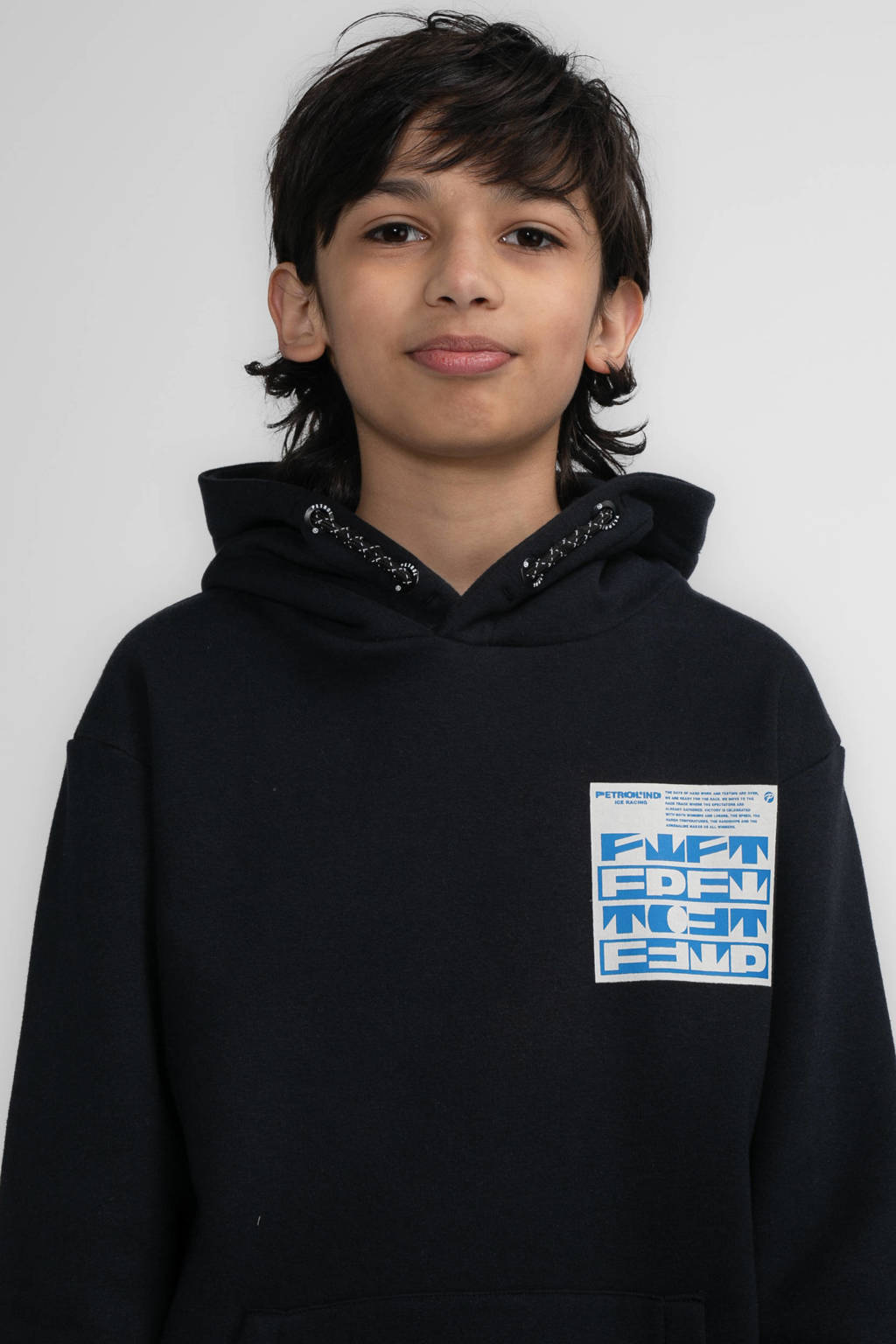 Petrol Industries hoodie zwart
