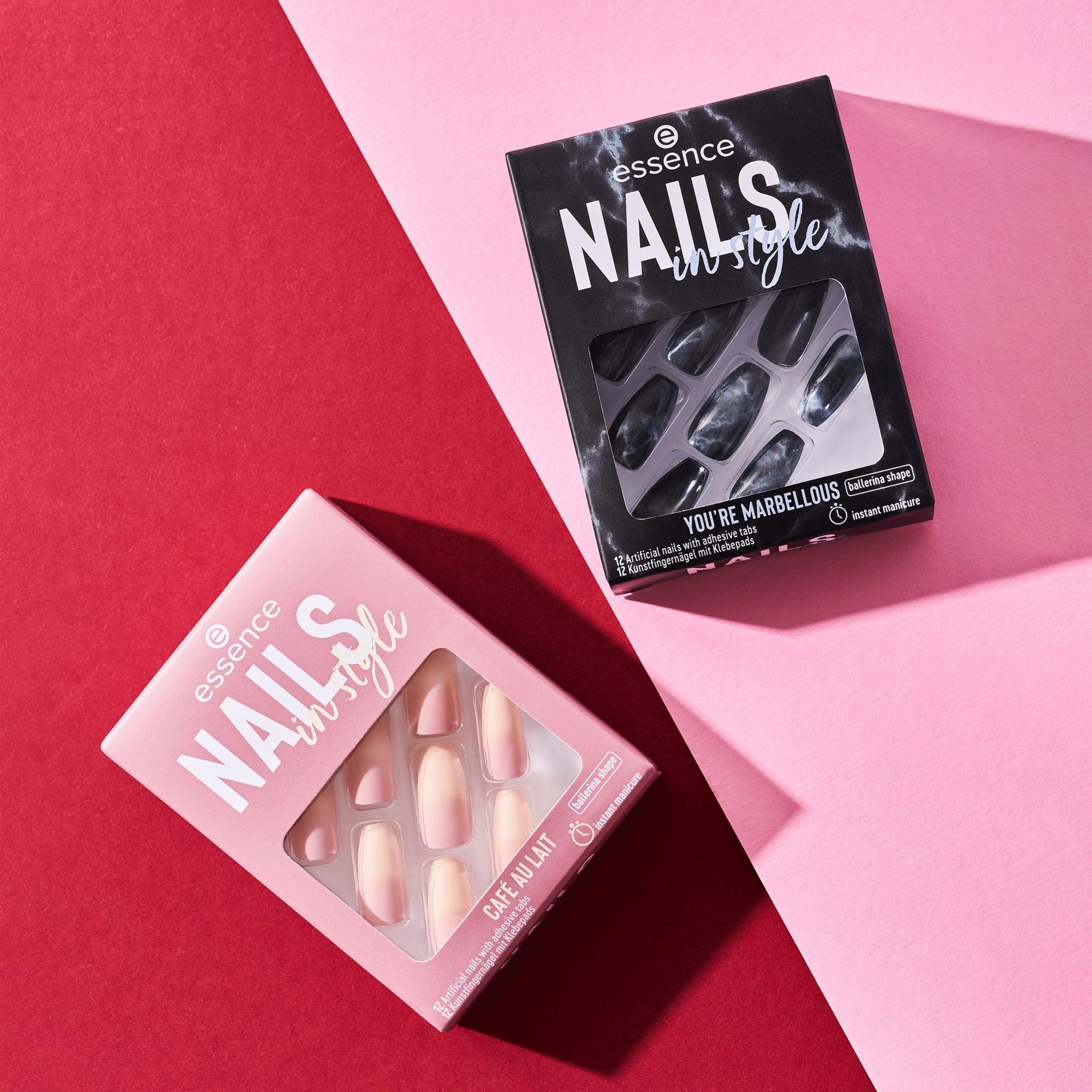 nails in style faux ongles