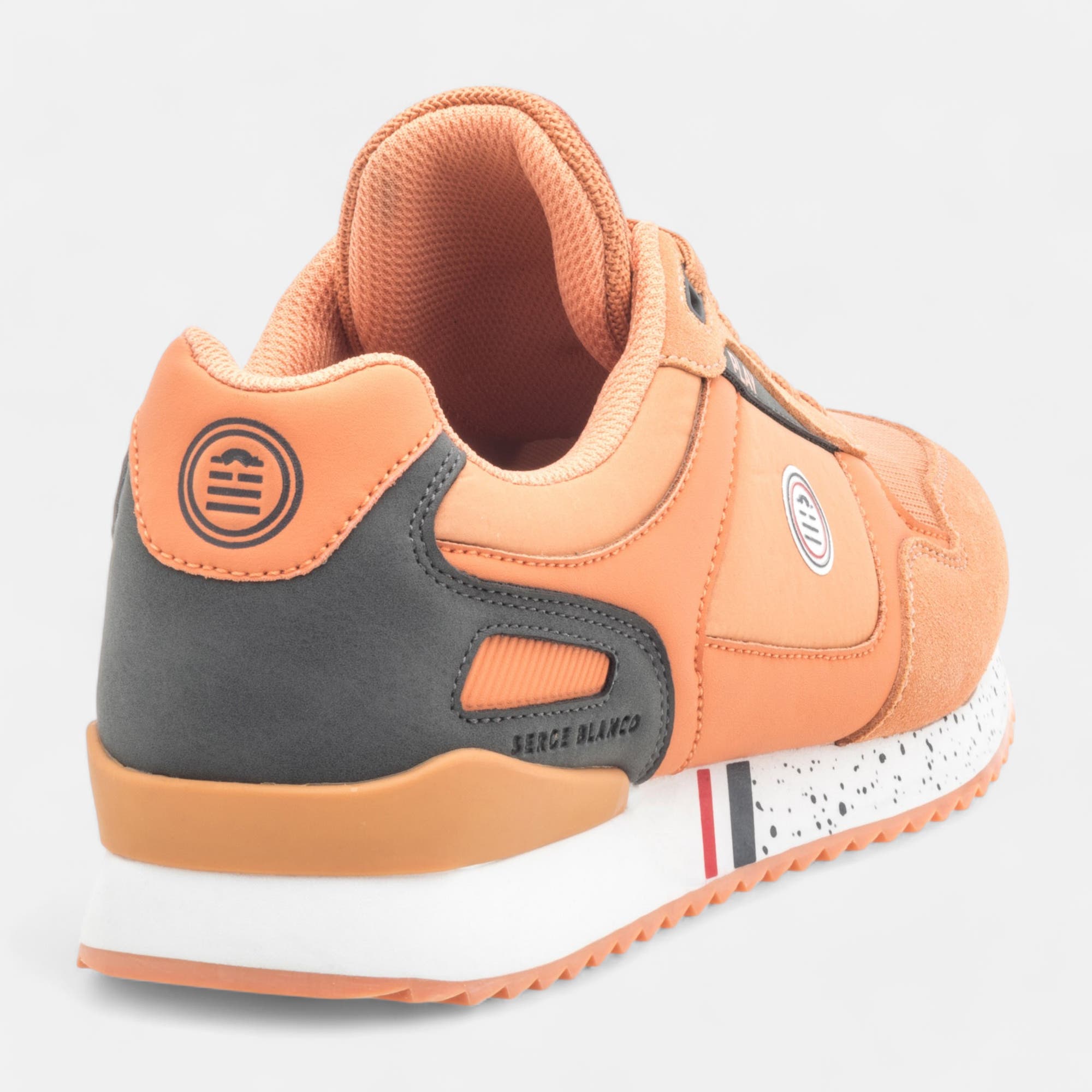 Baskets basses Homme corail