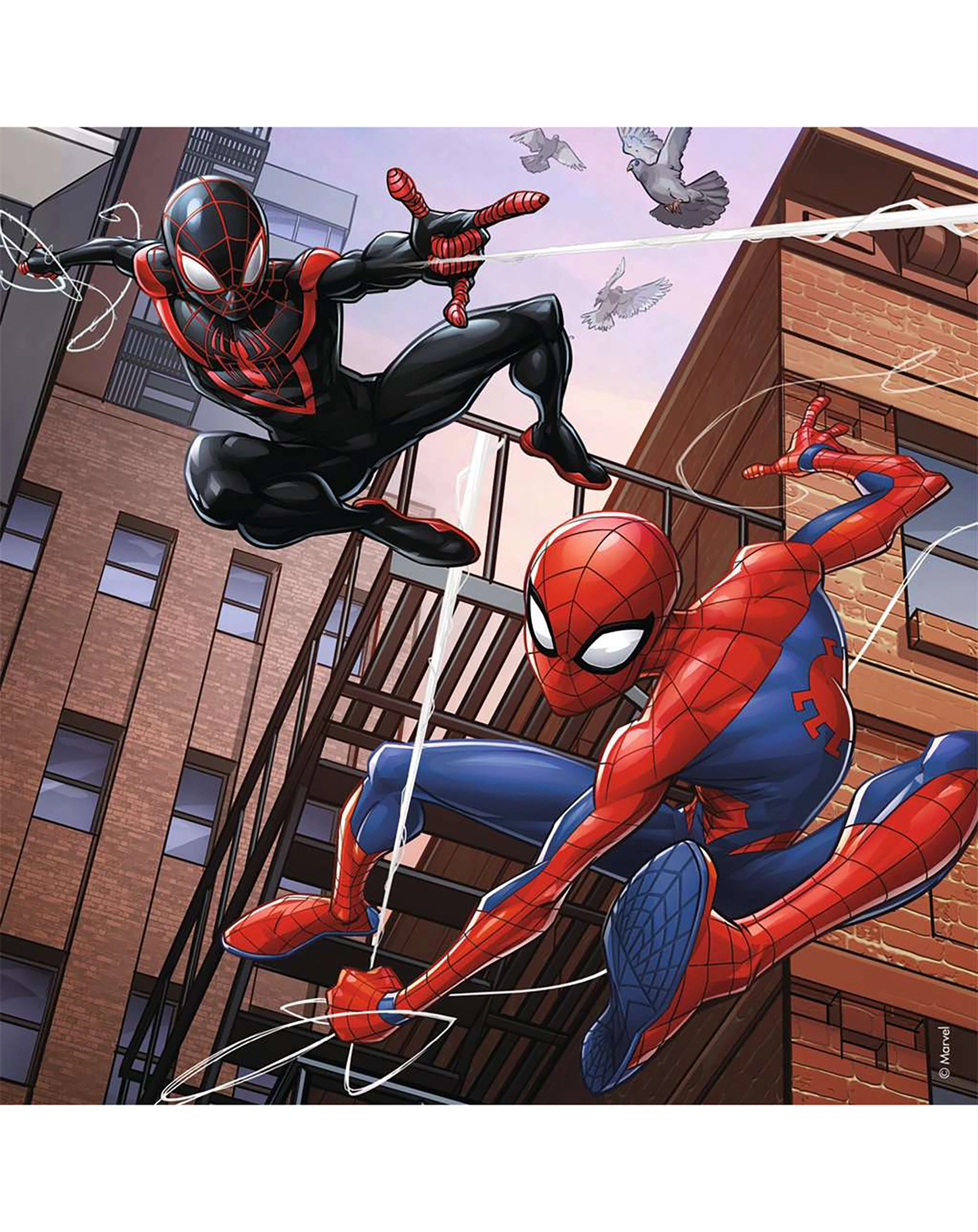 Puzzle SPIDER-MAN BESCHÜTZT DIE STADT 3x49-teilig