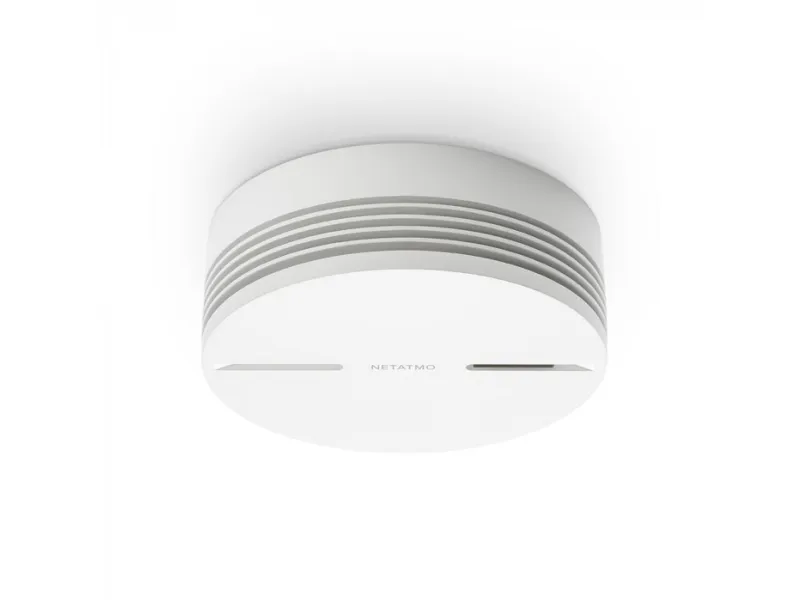 Netatmo Smart Smoke Alarm - Røgsensor - 802.11b/g/n, Bluetooth 4.0 - 2.4 Ghz - batteridrevet