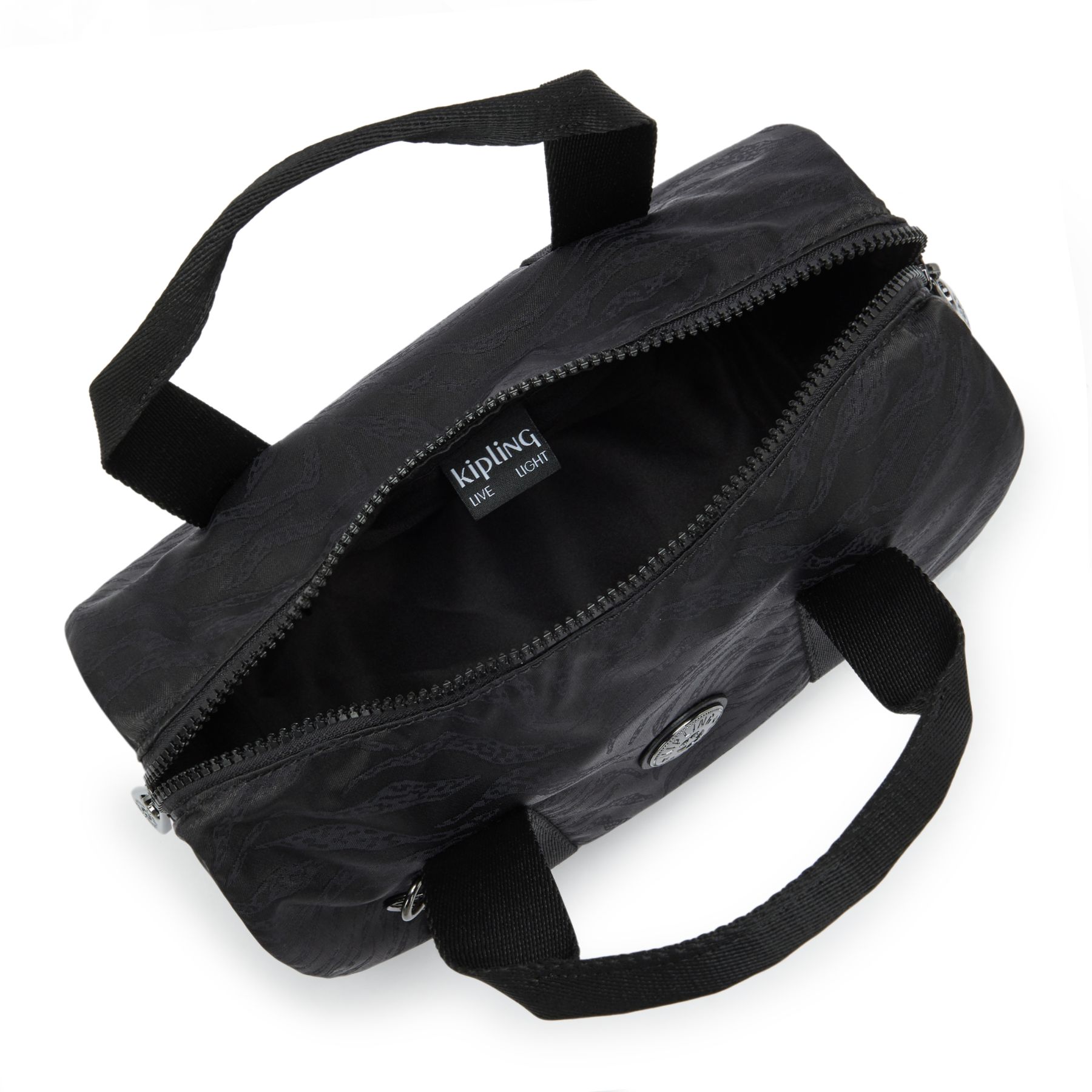 BINA M Sac à main de taille moyenne avec bandoulière ajustable amovible - Undersea Jacquard