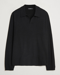 J.Lindeberg Rowan Long Sleeve Polo Moonbeam