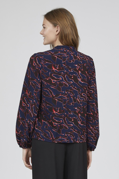 SisterS point blauwe dames blouse