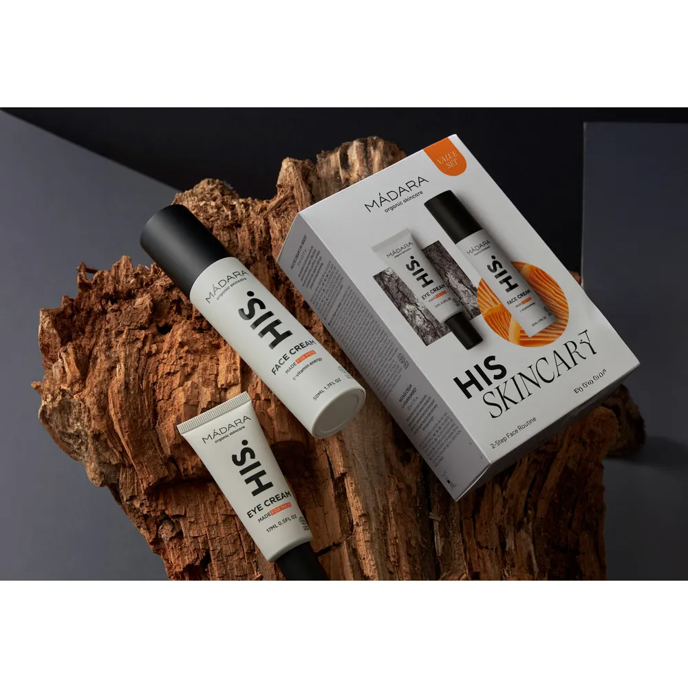 Mádara His Skincare 2-Step Face Routine Set - 1 stk.