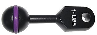 I DIVESITE - BRAS ALUMINIUM A BOULE 25MM / SEA AND SEA-YS