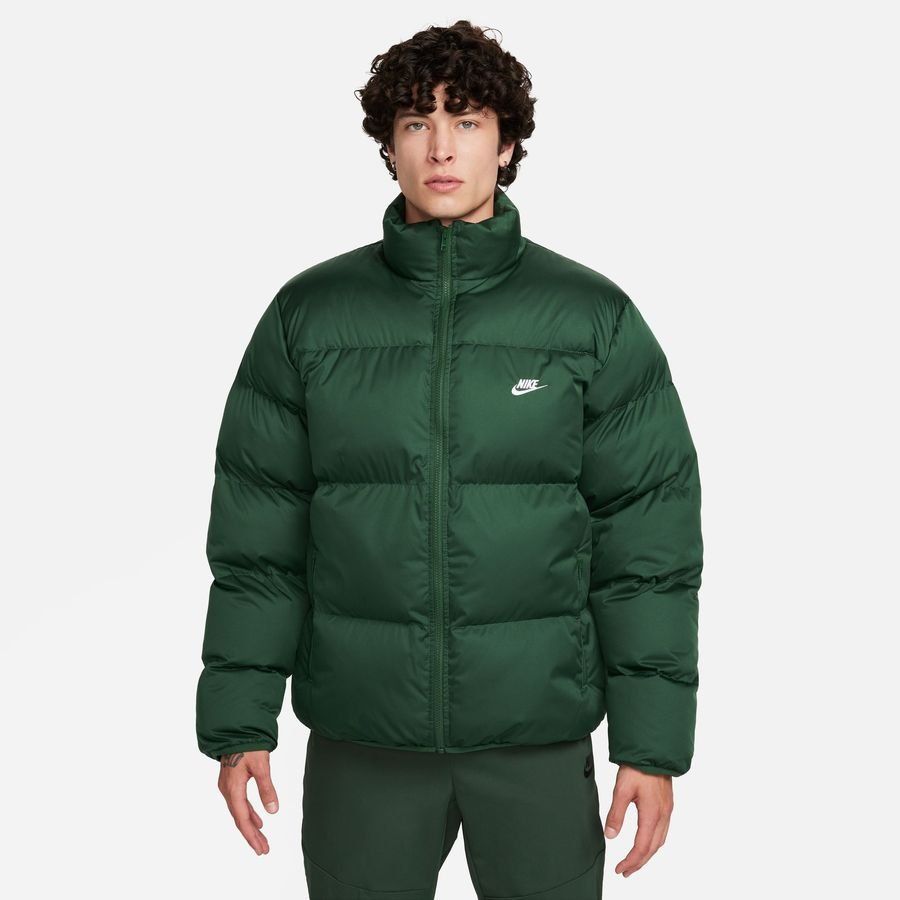 Nike Manteau d'Hiver Therma-FIT Club Puffer - Vert/Blanc