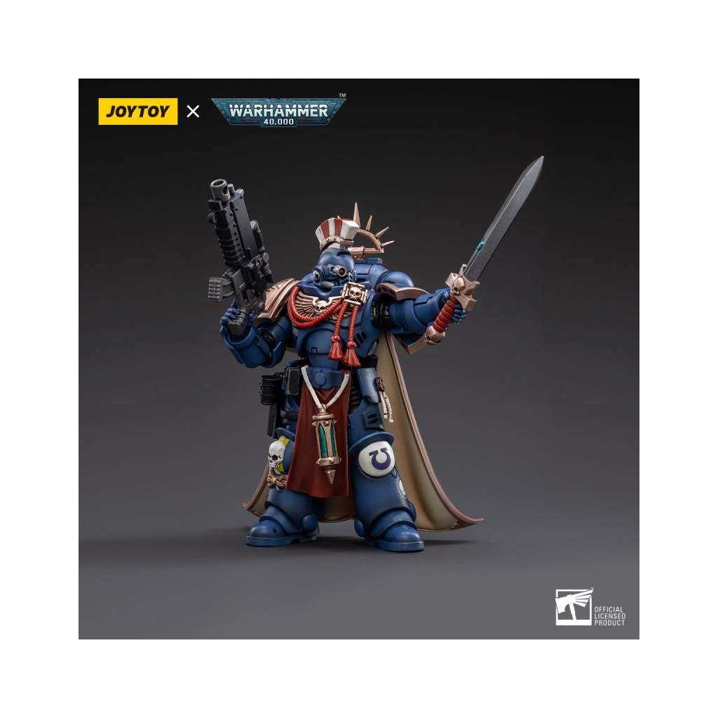 W40K - Figurine Joy Toy : Ultramarines Captain Sidonicus