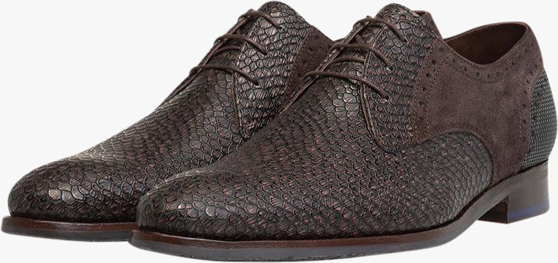 FLORIS VAN BOMMEL bruine floris van bommel nette schoenen sfm-30361