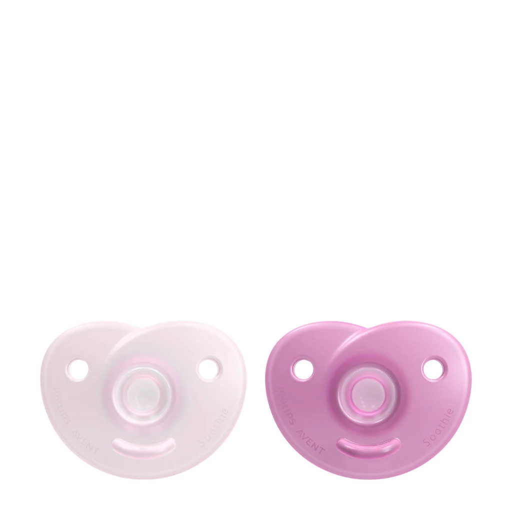 Top voor baby met borstvoedingSoothie 0-6M Roze SCF099/22 2 stuks
