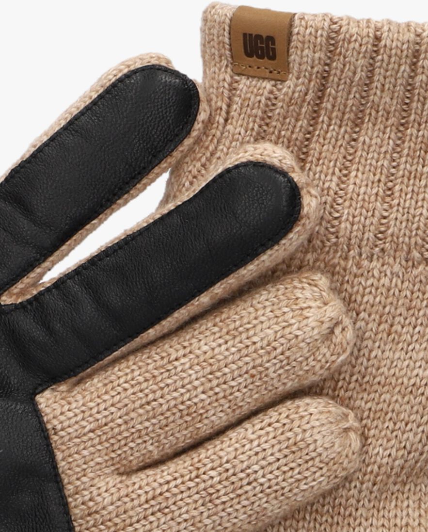 camel ugg handschoenen knit glove