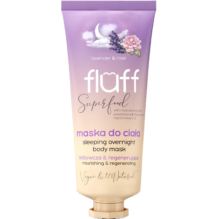 Masques de nuit hydratants naturels - Lavande & rose - Corps - 2 x 150 ml