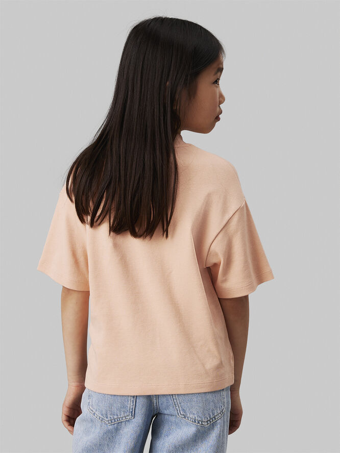 Calvin Klein STITCH MONOGRAM SS TOP Tfc