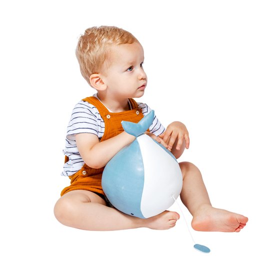 Peluche musicale Tiny Friends   Madeleine la baleine        de               Little Big Friends