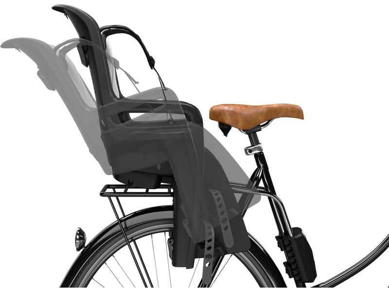 Thule Fahrradkindersitz RideAlong 2 Dark Grey Verstellbare Velo-Kindersitz