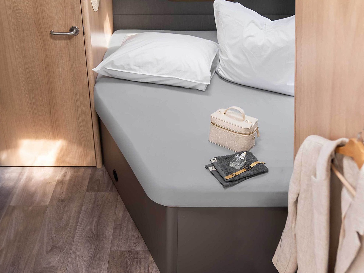 Walra Multifit Frans bed links hoeslaken - Grey