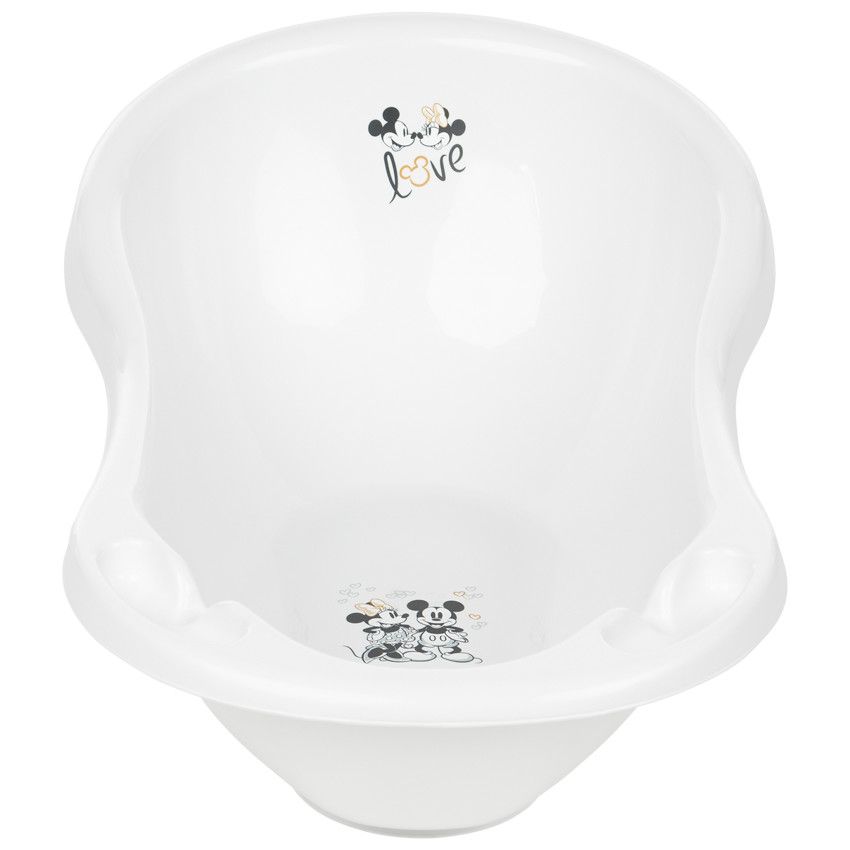 Baignoire avec bouchon Mickey & Minnie - Ecru