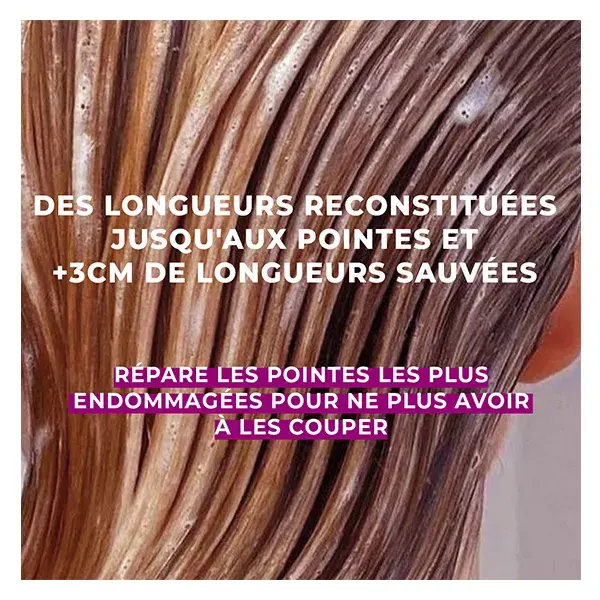 Máscara Reconstrutora 2 em 1 Energie Fruit Collagen Repair para Cabelos Muito Danificados 200ml