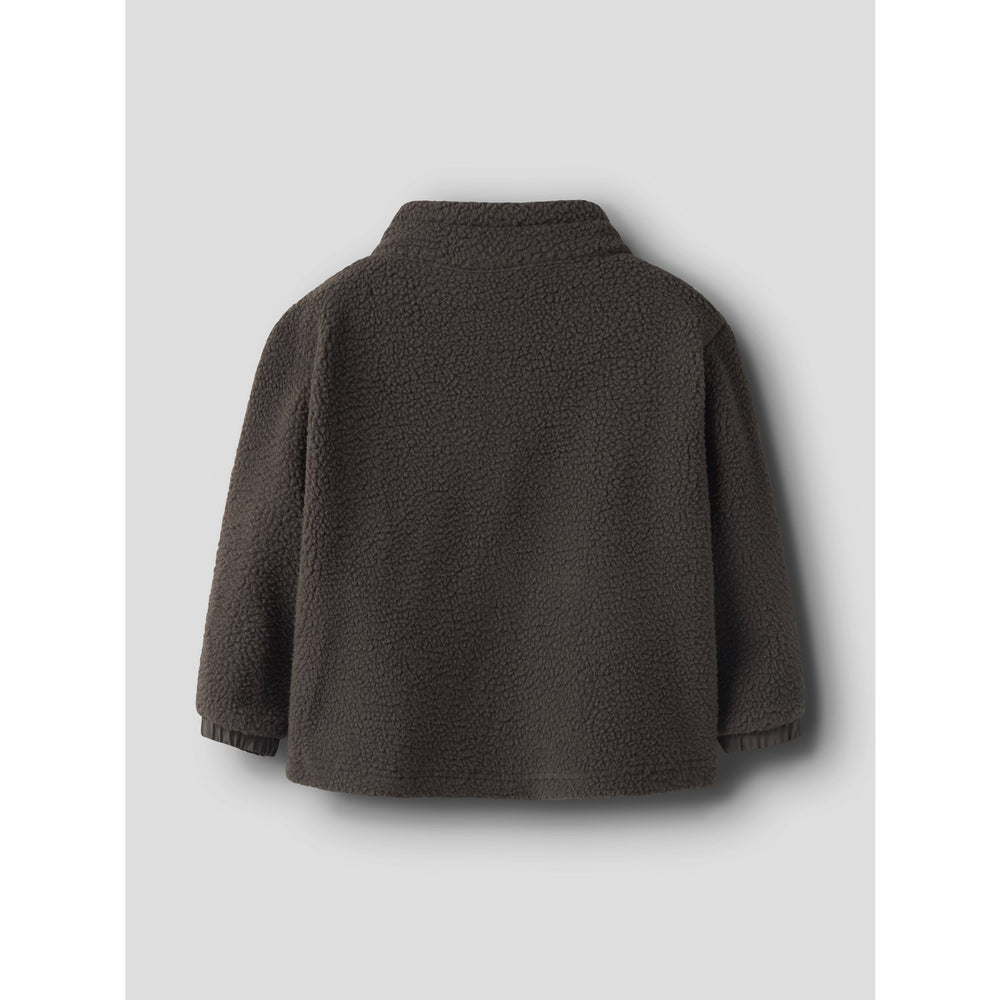 Køb Name It Chocolate Brown Nmmmiller Sherpa Jakke