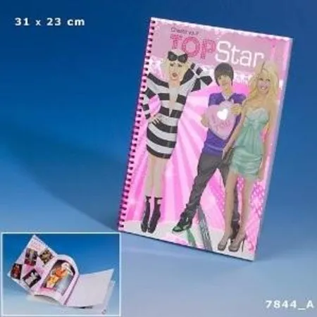 Depesche TOPModel Malbuch, Greate your Top Star
