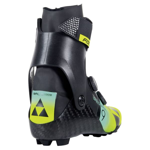 Chaussure ski de fond FISCHER SPEEDMAX 9 SKATE RL BOA BLACK/YELLOW/BLUE
