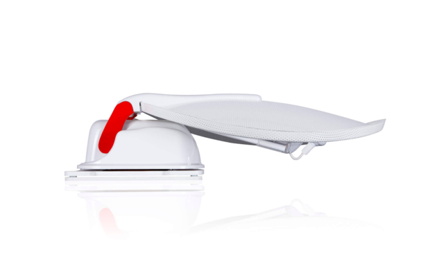 Alden Satelliten Steuermodul Set bestehend aus AS2 HD 80 Platinium Twin Antenne inklusive S.S.C. HD-Steuermodul