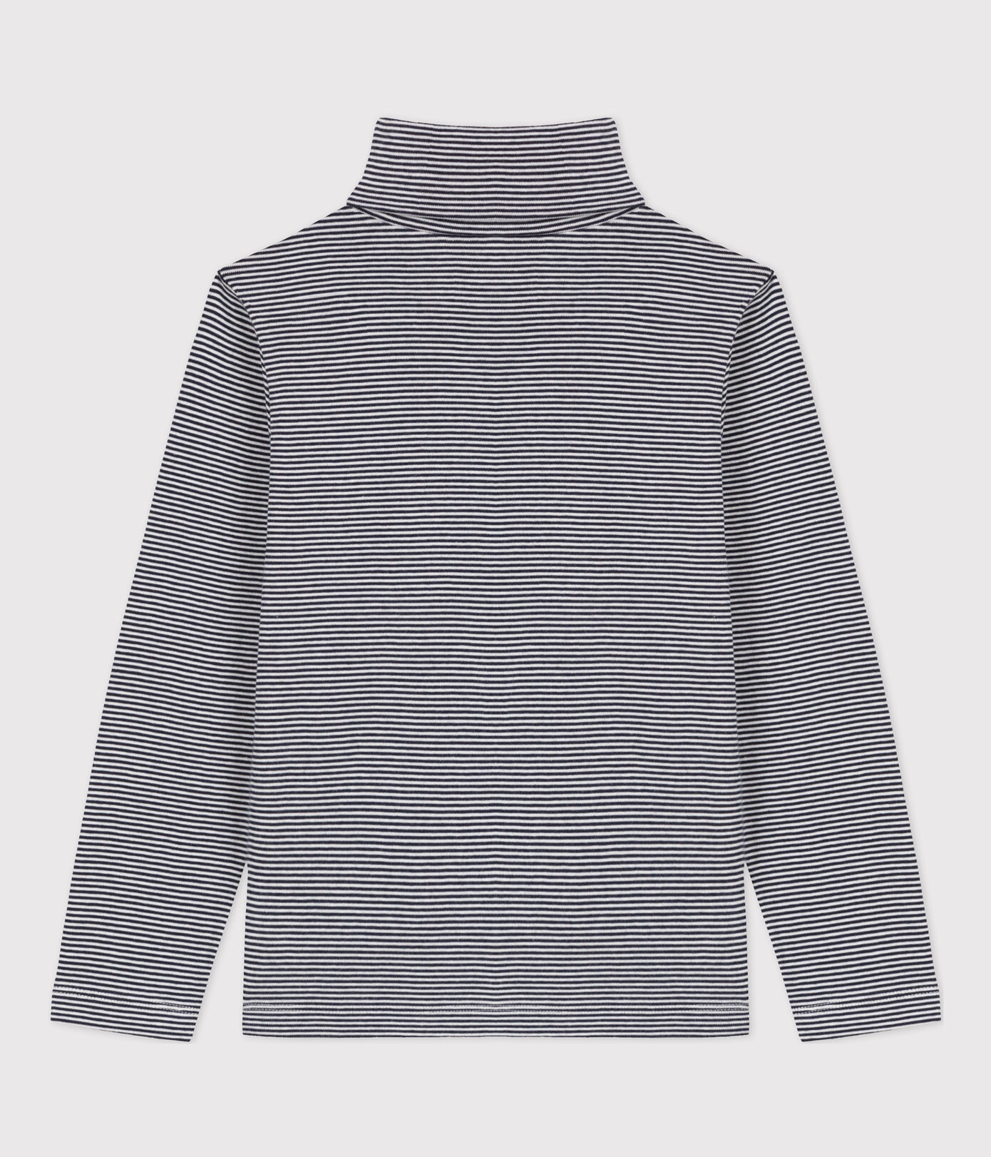 Sous-pull rayé en coton enfant fille / garçon