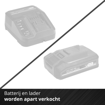 Einhell 18V accu terrasreiniger Picobella 18/90 LI zonder accu