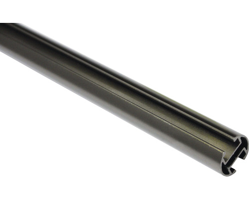 Gordijnroede met binnenrail II Chicago titanium 160 cm Ø 20 mm