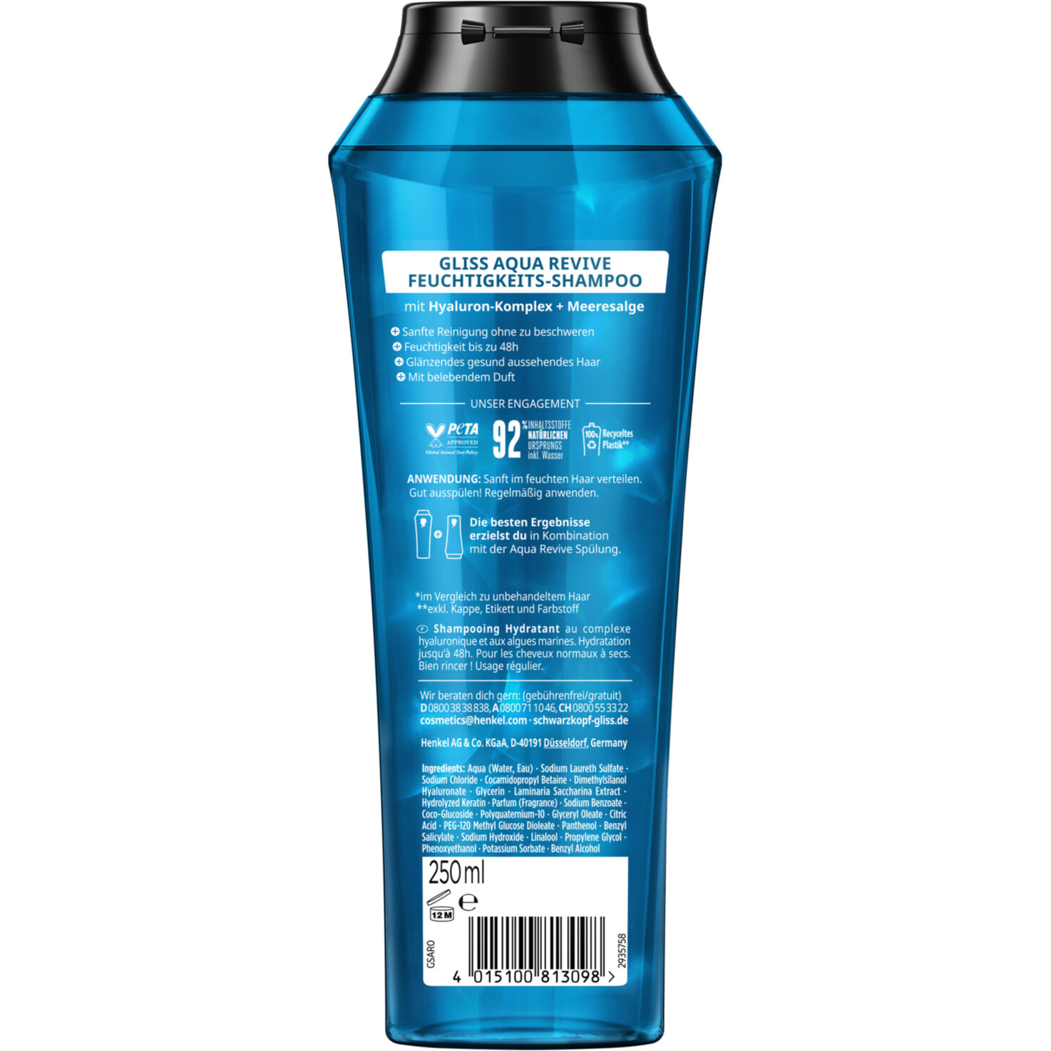 Schwarzkopf Gliss Shampoo Aqua Revive