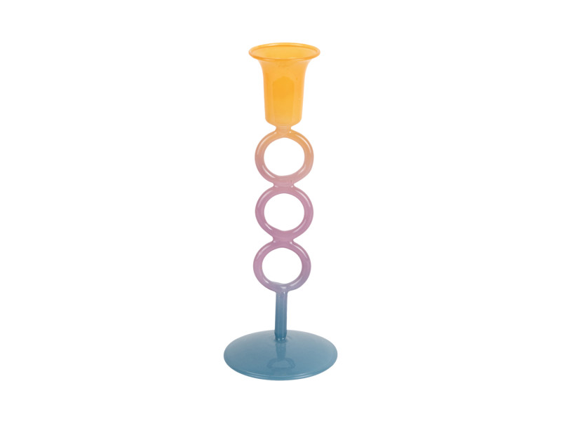 Candle Holder Anillo Vivo Medium PT4350MC Mango yellow