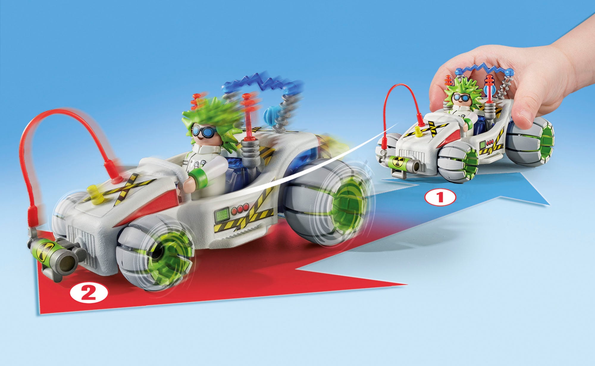 Playmobil® Konstruktions-Spielset »Rasender Professor (71633), Funstars« Made in Europe