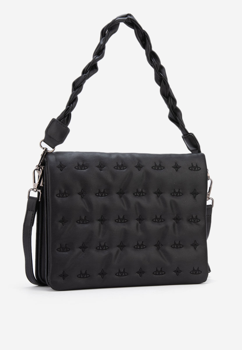 Sac besace femme noire Accenta