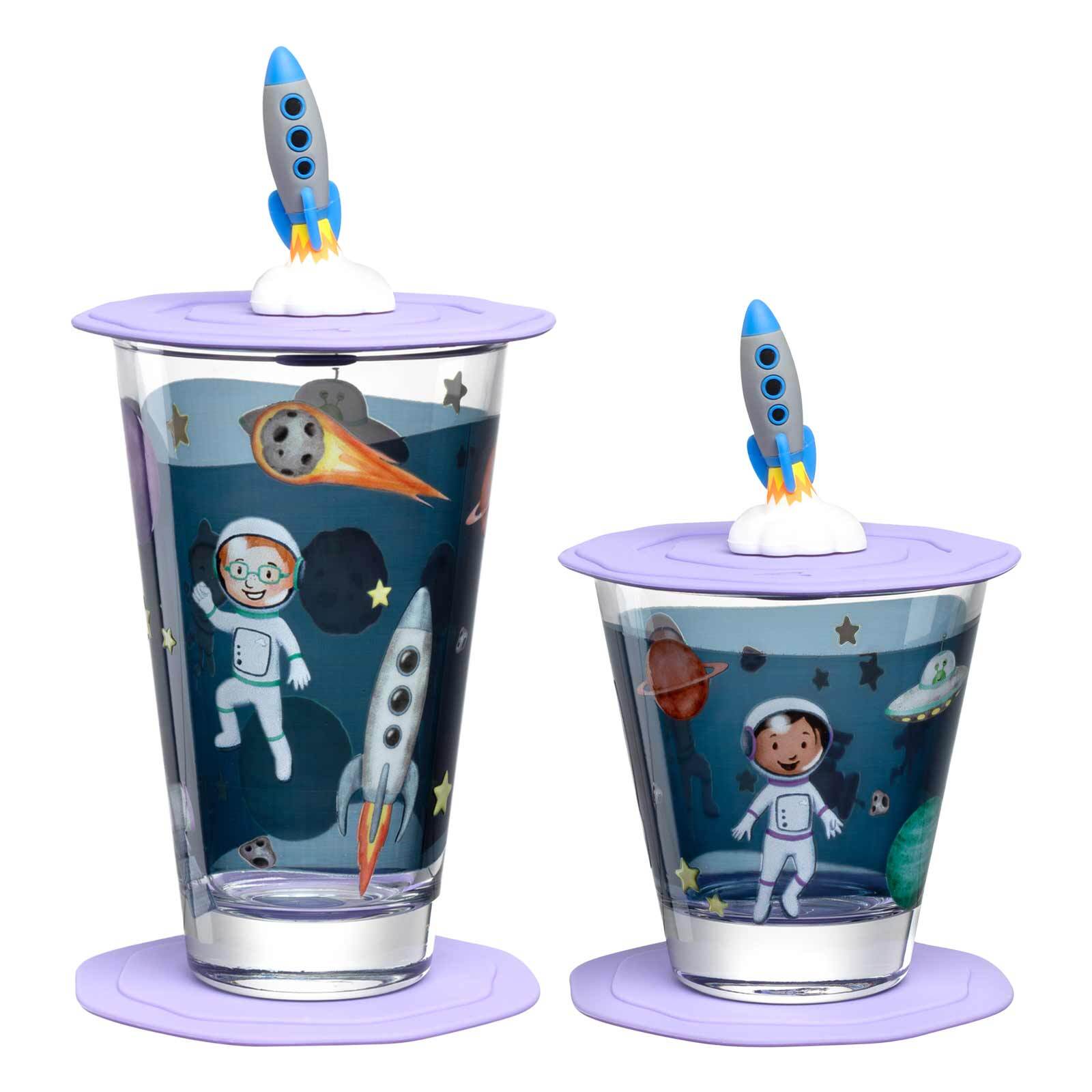 Leonardo Kinderbecher Bambini Avventura 215 ml & 300 ml 2er Set