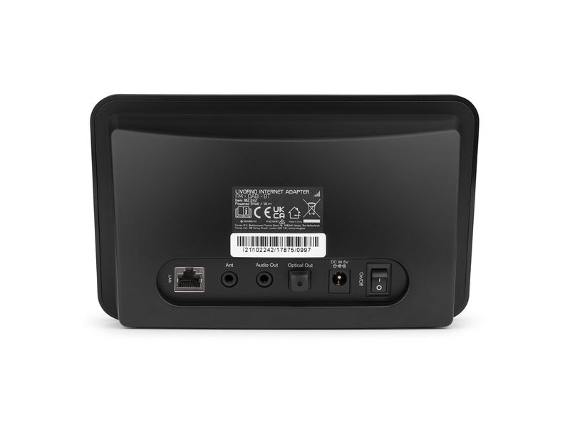 Audizio Radio-Tuner Adapter Livorno Schwarz Internetradio-Adapter mit DAB  und WLAN