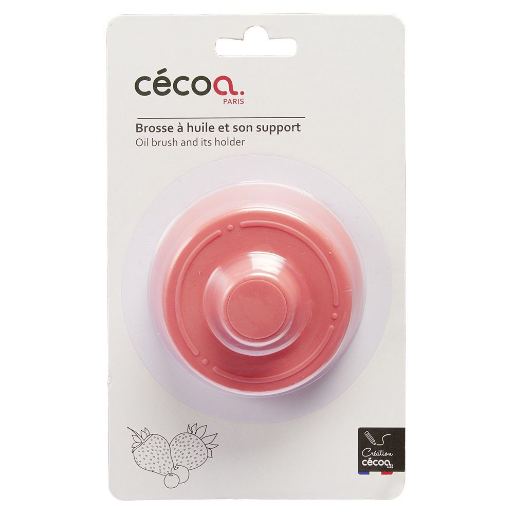 Brosse à huile en silicone pour poêle