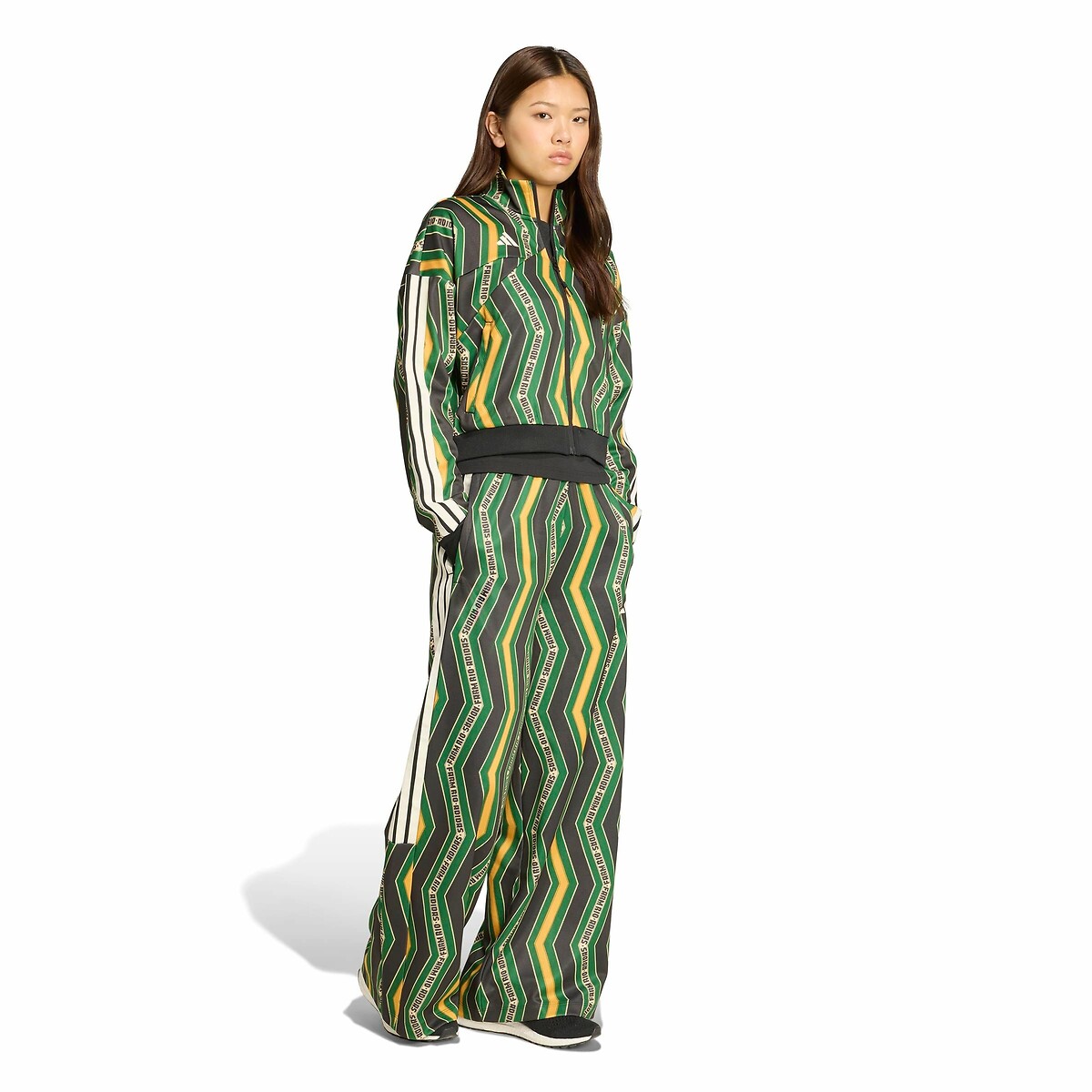 ADIDAS ROUPAS ESPORTIVAS<br>Calças largas estampadas FARM RIO