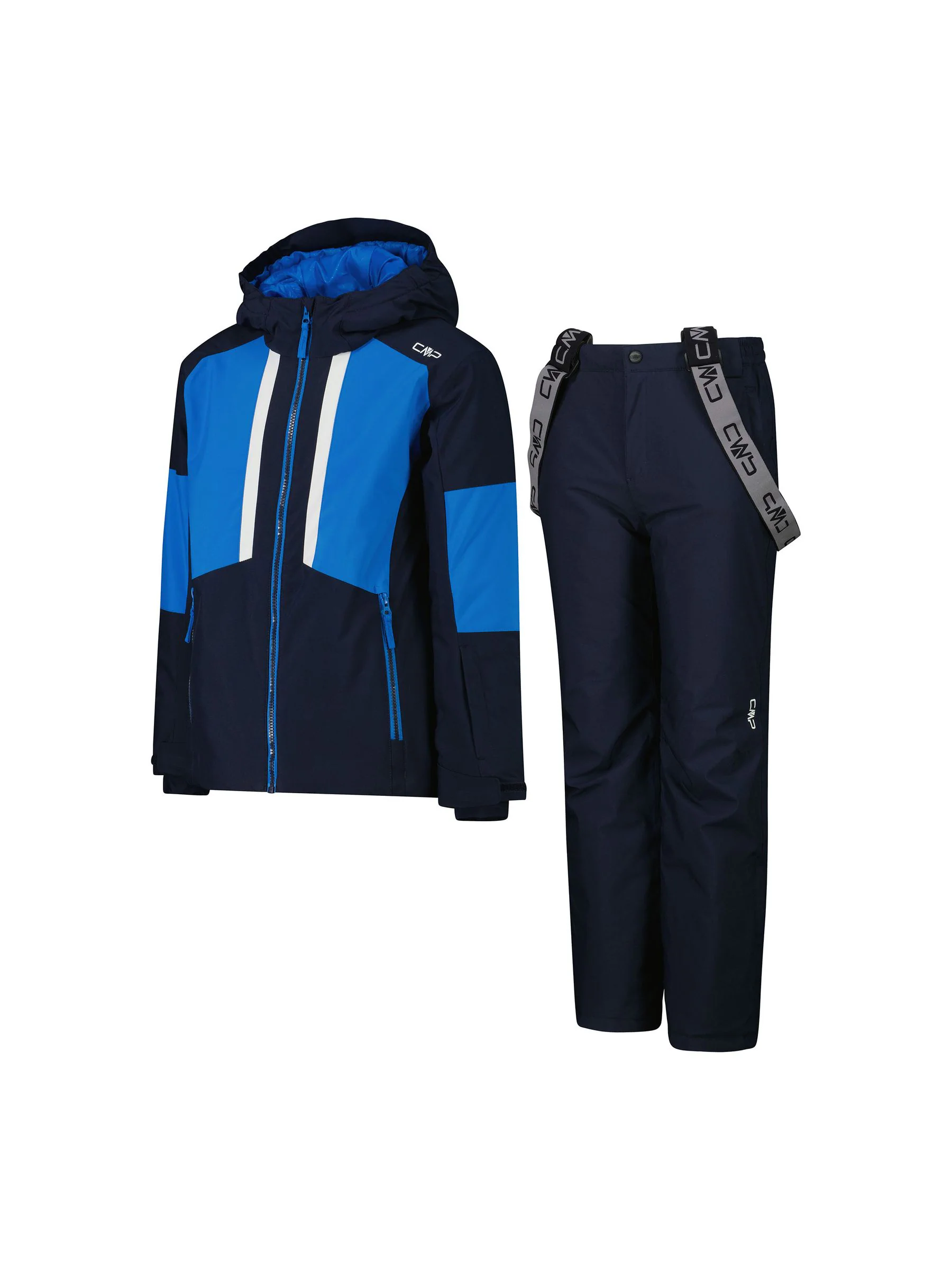 Blauw - CMP Kids Ski Jacket and Trousers Set