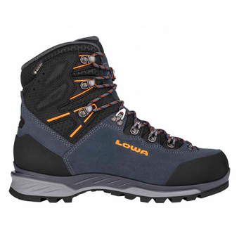 Lowa Ticam Evo GTX Bergschuhe Stahlblau / Orange Herren