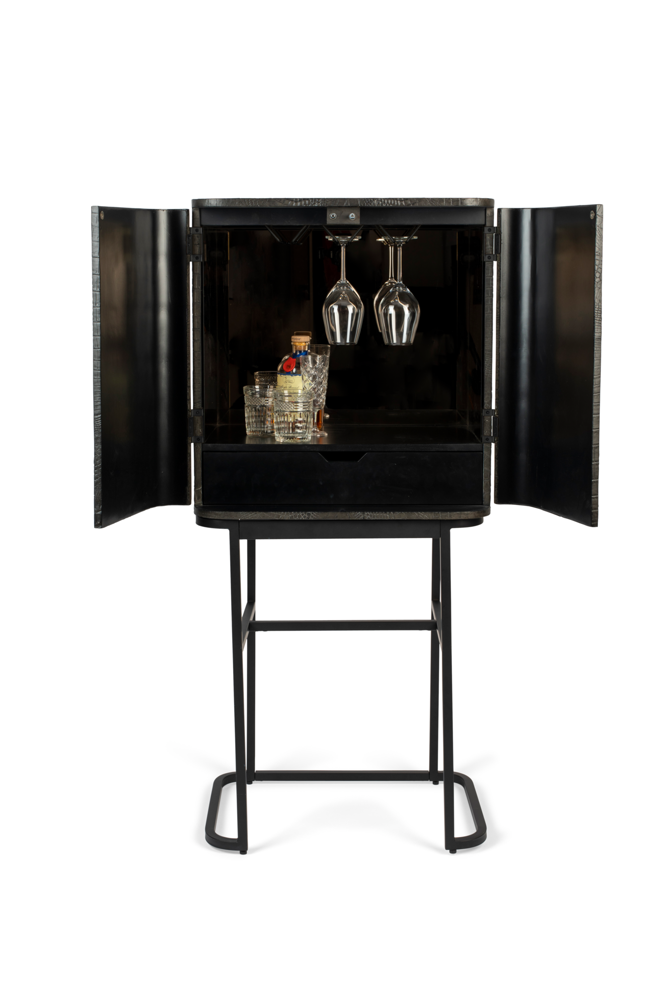 Bold Monkey kast Ava Morgana krokodillenleer Bold Monkey Ava Morgana Kast krokodillenleer