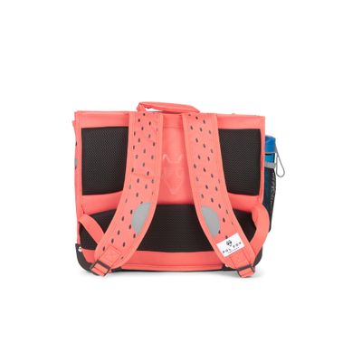 Cartable réversible Tutti Frutti - 38 cm - 2 compartiments - rouge - Pol Fox