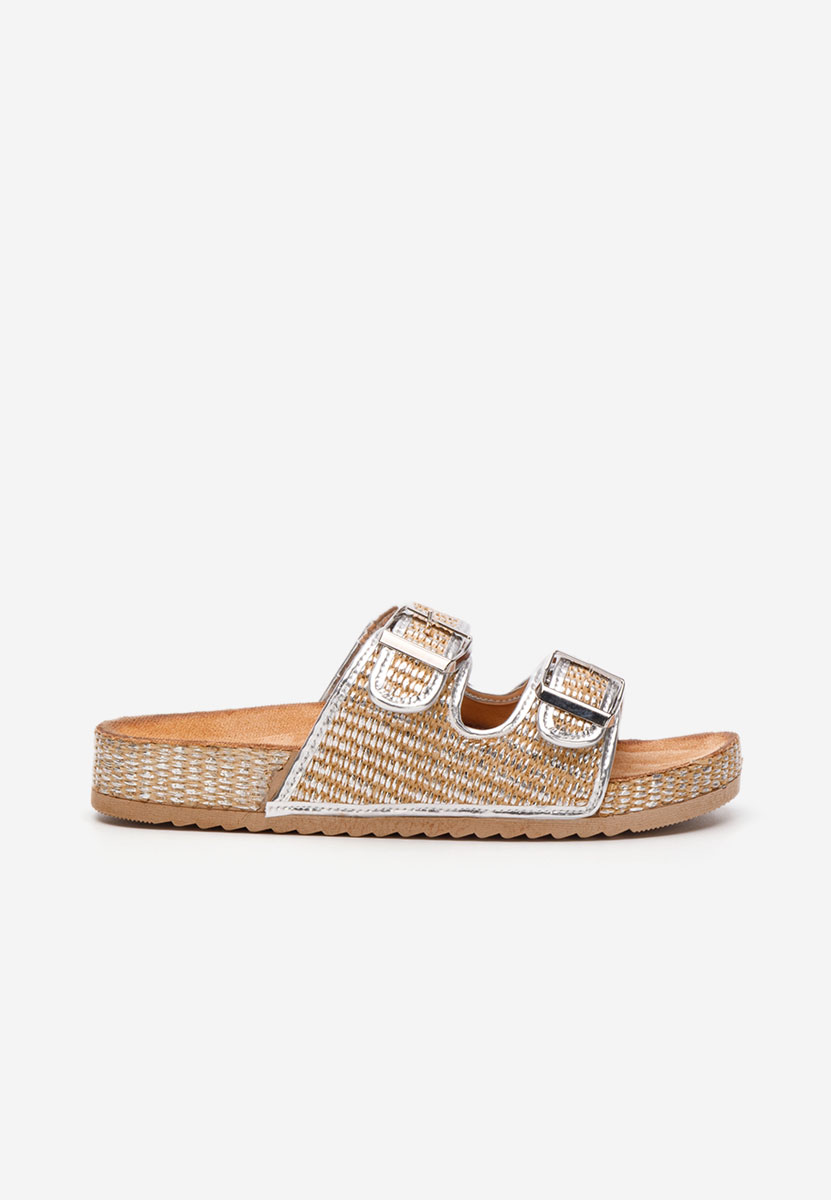 Mules femme argent Caellia
