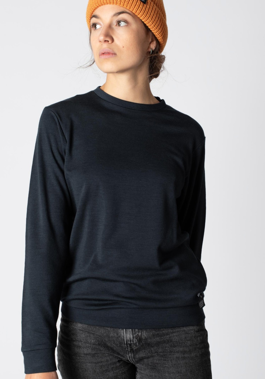 Jeckybeng The Merino Sweater Unisex Midnight
