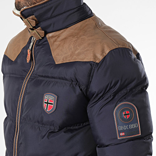 Doudoune Bleu Marine