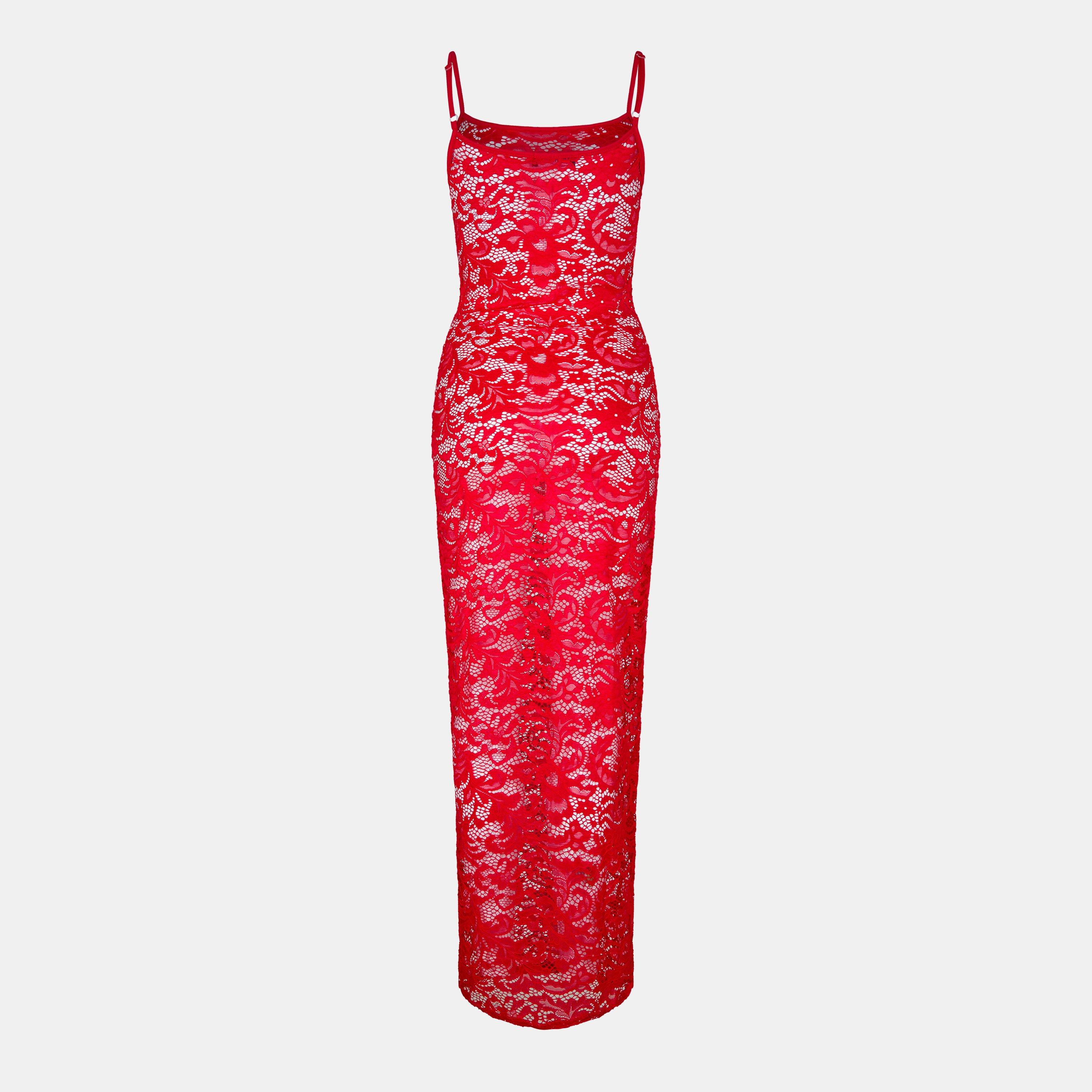 Missy Empire ME Lace Maxi Dress Womens