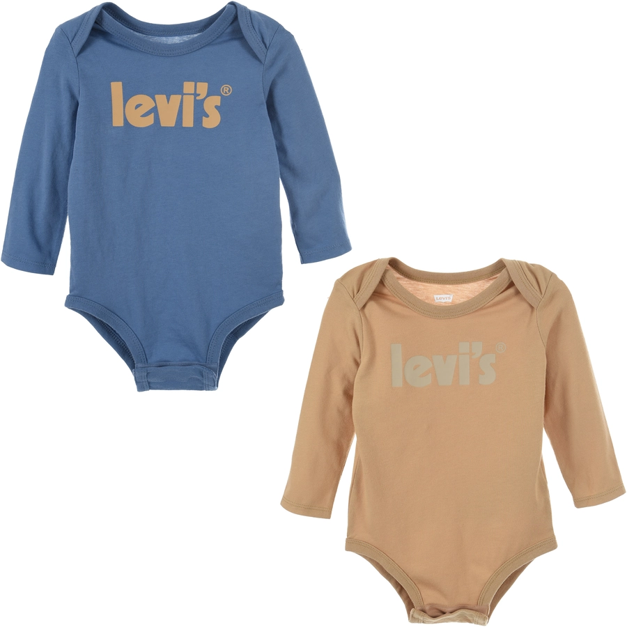Levi's®2er Pack Bodies blautofu