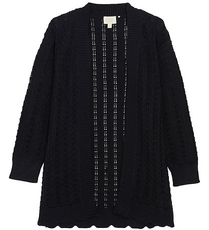 Creamie Cardigan - Cardigan Long - Blåck